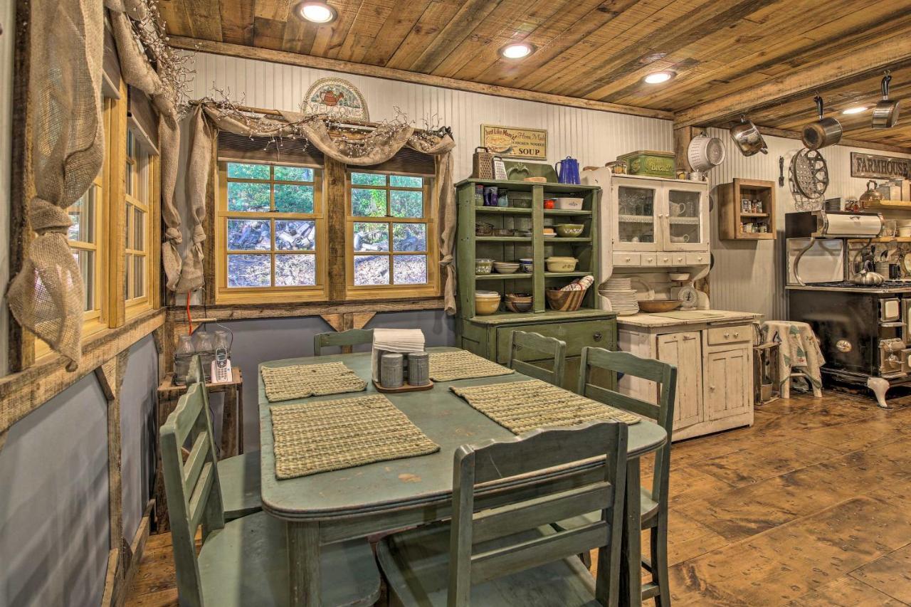 5-Acre North Georgia Mountain Retreat With Creek! Villa Sautee Nacoochee Exterior photo