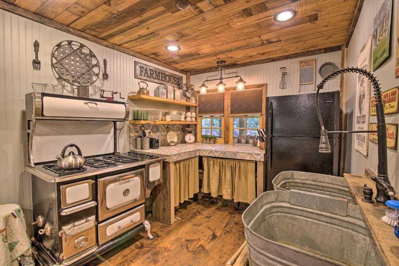 5-Acre North Georgia Mountain Retreat With Creek! Villa Sautee Nacoochee Exterior photo