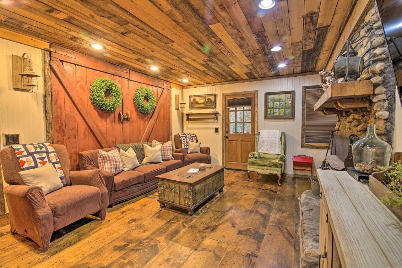 5-Acre North Georgia Mountain Retreat With Creek! Villa Sautee Nacoochee Exterior photo