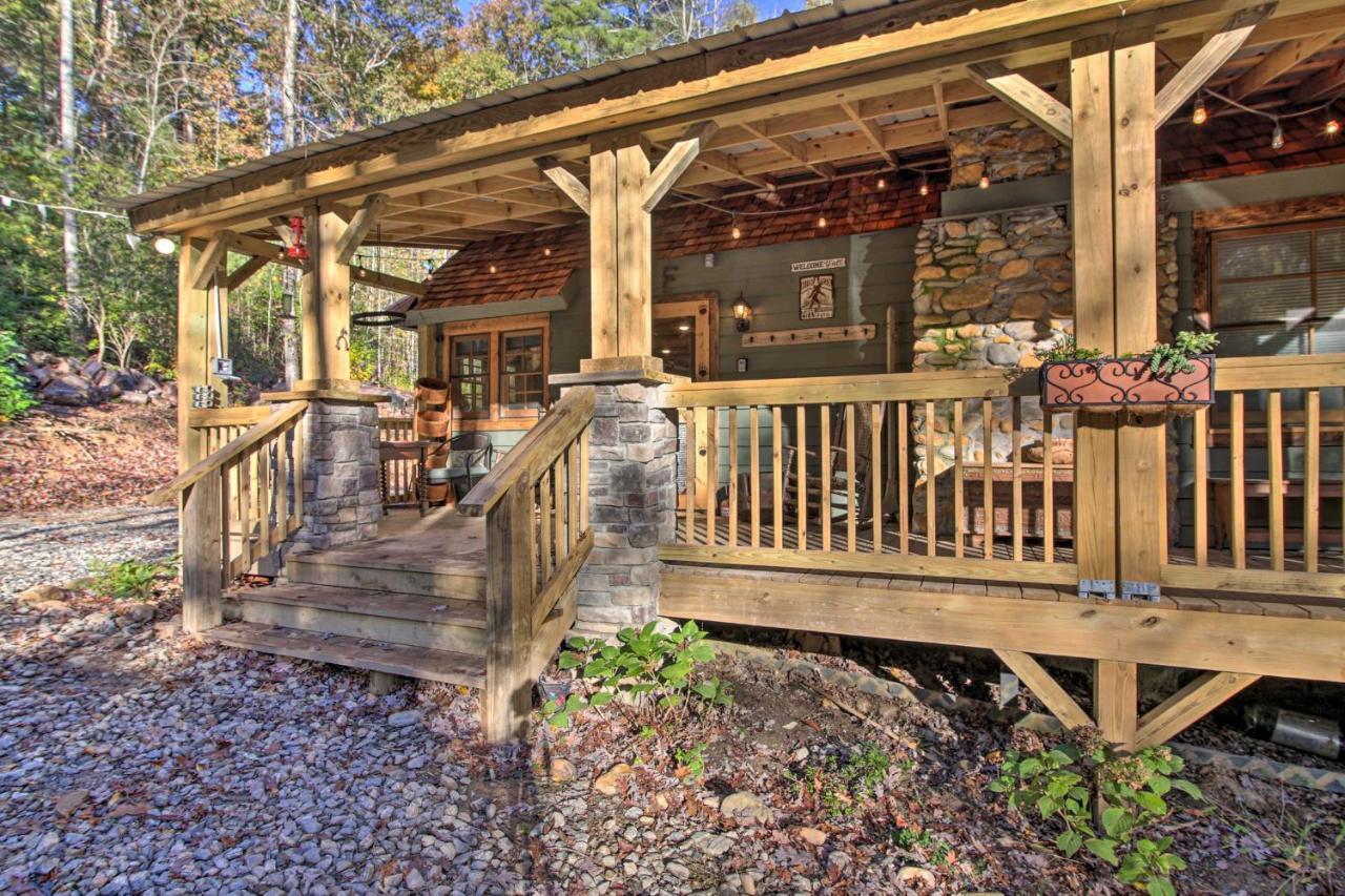 5-Acre North Georgia Mountain Retreat With Creek! Villa Sautee Nacoochee Exterior photo