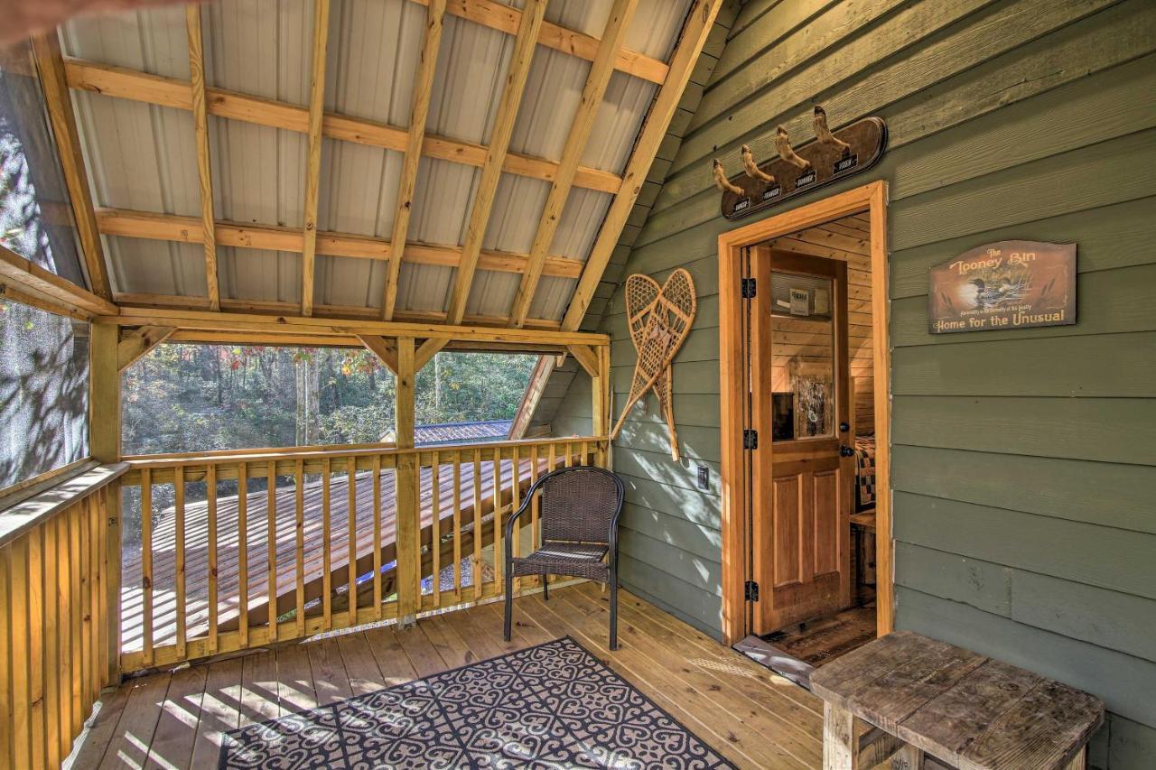 5-Acre North Georgia Mountain Retreat With Creek! Villa Sautee Nacoochee Exterior photo