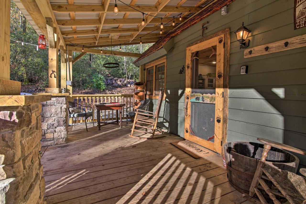 5-Acre North Georgia Mountain Retreat With Creek! Villa Sautee Nacoochee Exterior photo