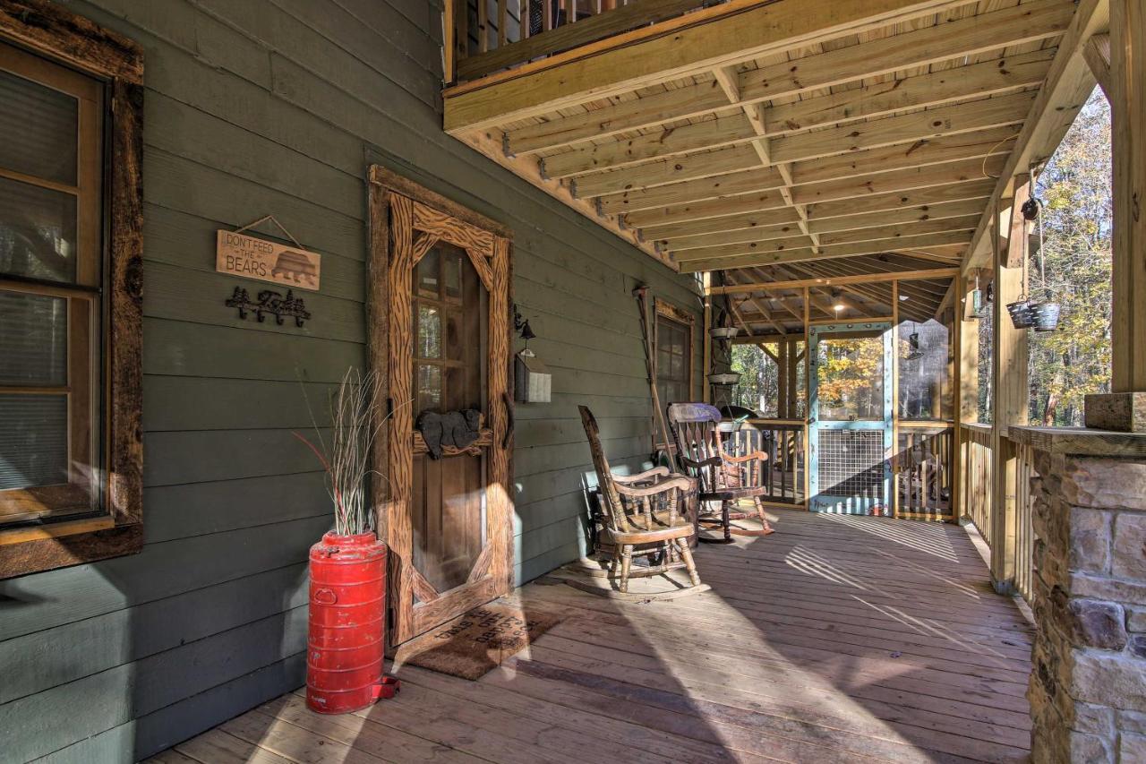 5-Acre North Georgia Mountain Retreat With Creek! Villa Sautee Nacoochee Exterior photo